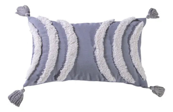 Funda Tufted Itza Gris Medio