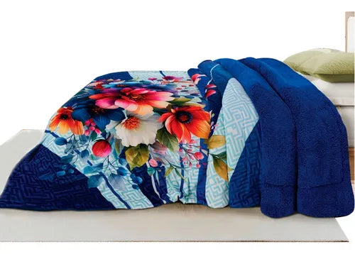 Cobertor de Borrega Serenity Jumbo Ginebra