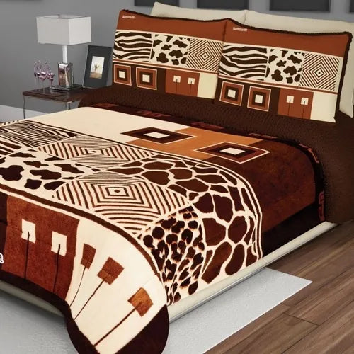 Cobertor de Borrega Serenity Jumbo Kenia