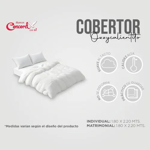 Cobertor Con  Borrega Malva