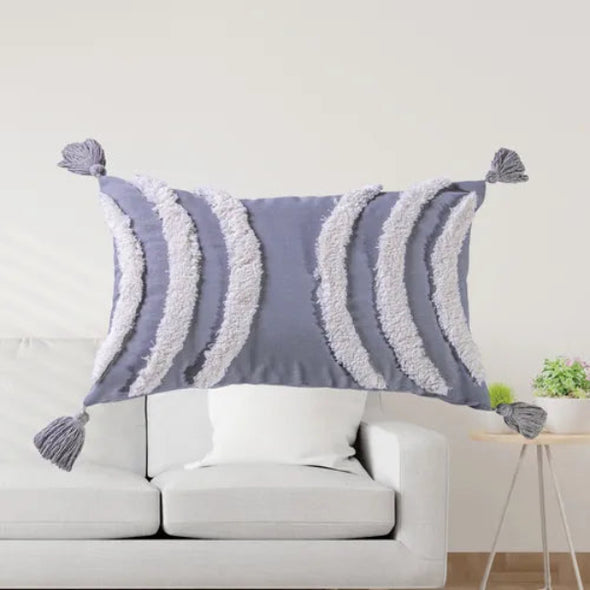 Funda Tufted Itza Gris Medio