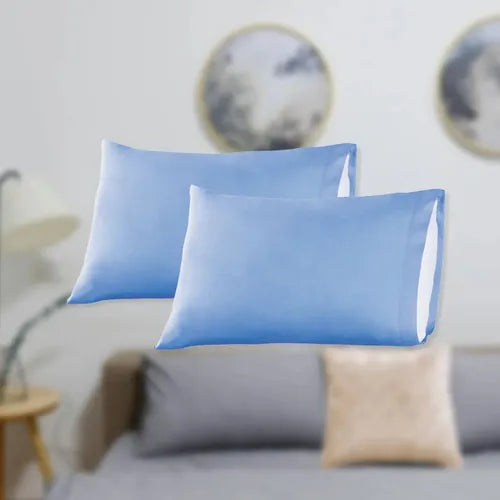 Par De Fundas Esencial Azul