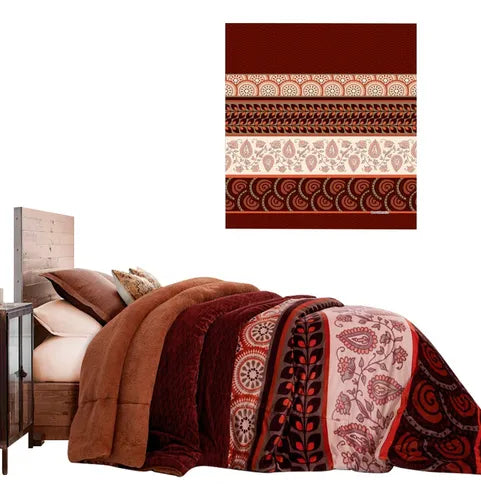 Cobertor de Borrega Serenity Jumbo Celta