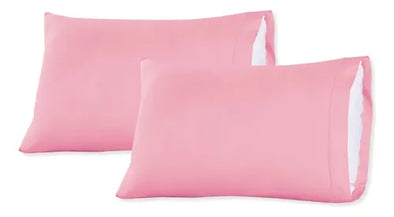 Par De Fundas Esencial Rosa