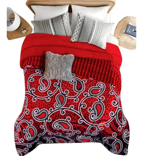 Cobertor de Borrega Jumbo Oxford