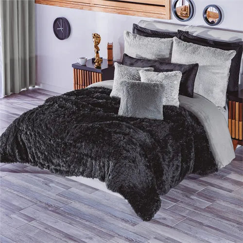 Cobertor Con  Borrega Luxury