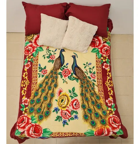 Cobertor de Borrega Serenity Jumbo Pavos