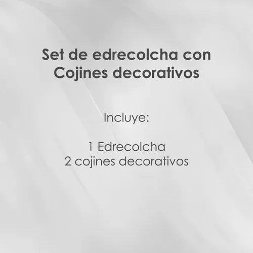 Edrecolcha Con Cojines Wish
