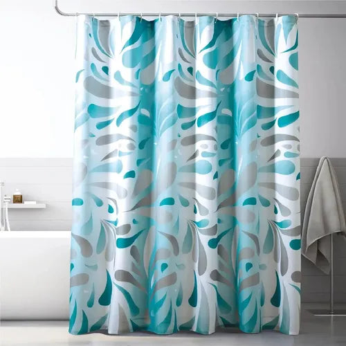 Cortina de Baño Impermeable Pétalos