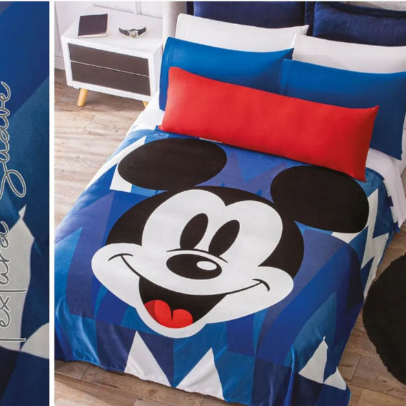Cobertor Ultra Suave Ligero MIckey Glam