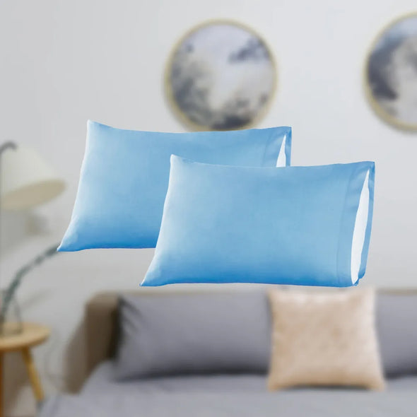 Par De Fundas Esencial Azul Denim