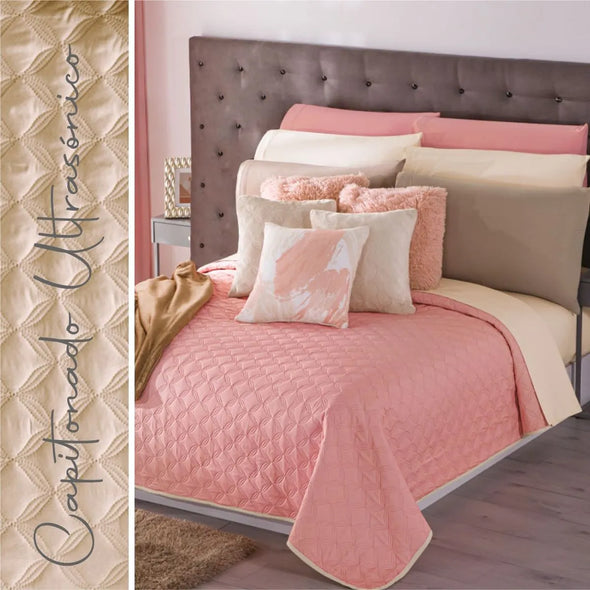 Edredón Ultra Delgado Neo Deep Rose