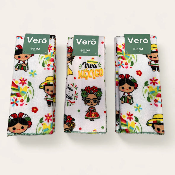 Paquete de 3 Secadores de Cocina Mexicano