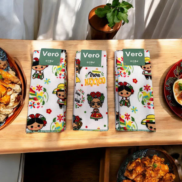 Paquete de 3 Secadores de Cocina Mexicano