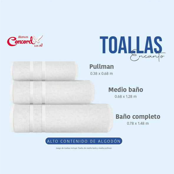 Toalla de Baño Completo Encanto Marino
