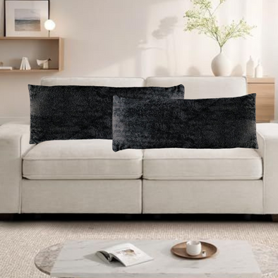 Almohada Abrazable Alpes Negro