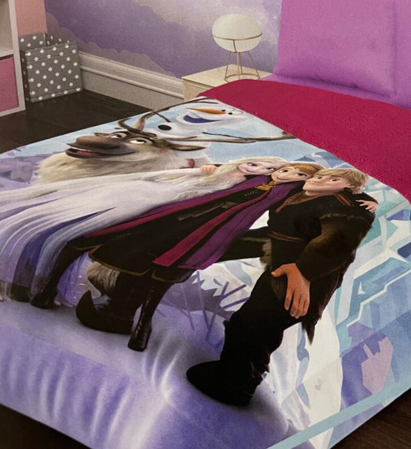 Cobertor Disney Frozen Hojas