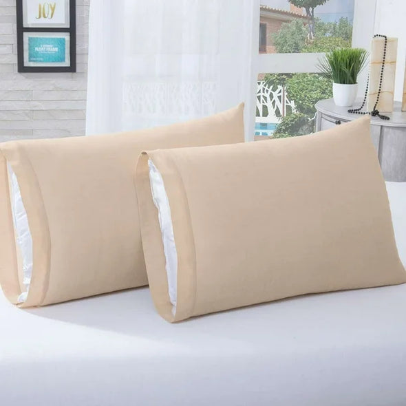 Par De Fundas Esencial Beige