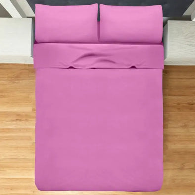 Sábanas Polar SÚPER Suaves y Calientita ROSA