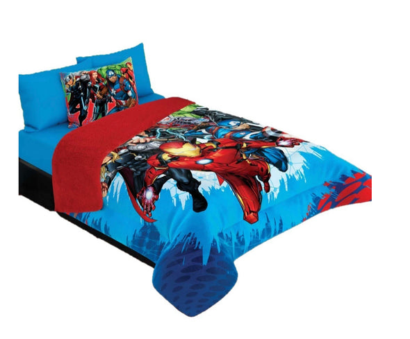 Cobertor Con Borrega Disney Avengers