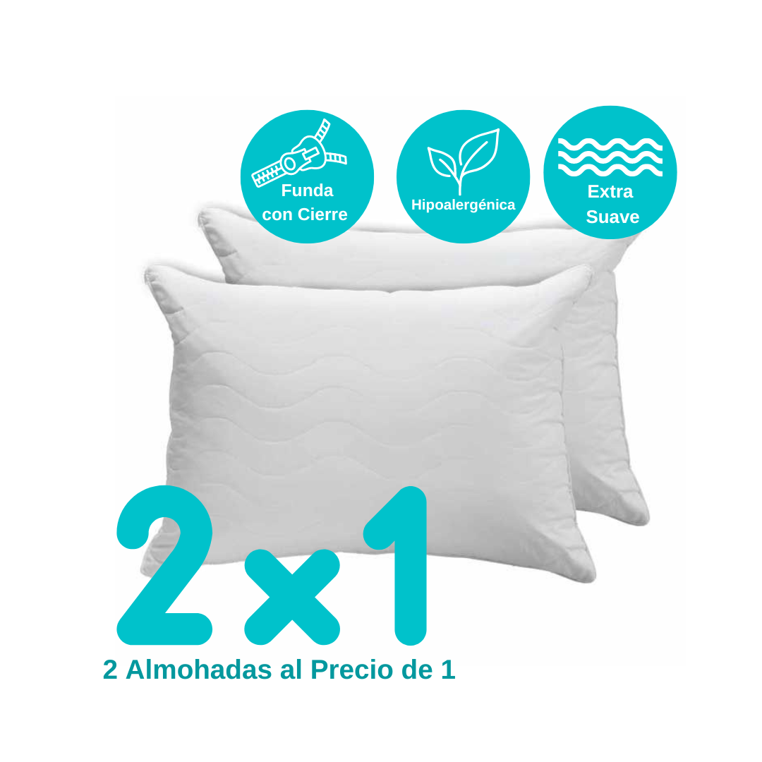 Almohadas Ultrafresh So ar Anti caros Beautty Home